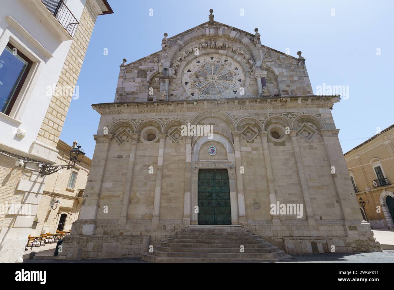 Troia, Altstadt in der Provinz Foggia, Apulien, Italien Stockfoto