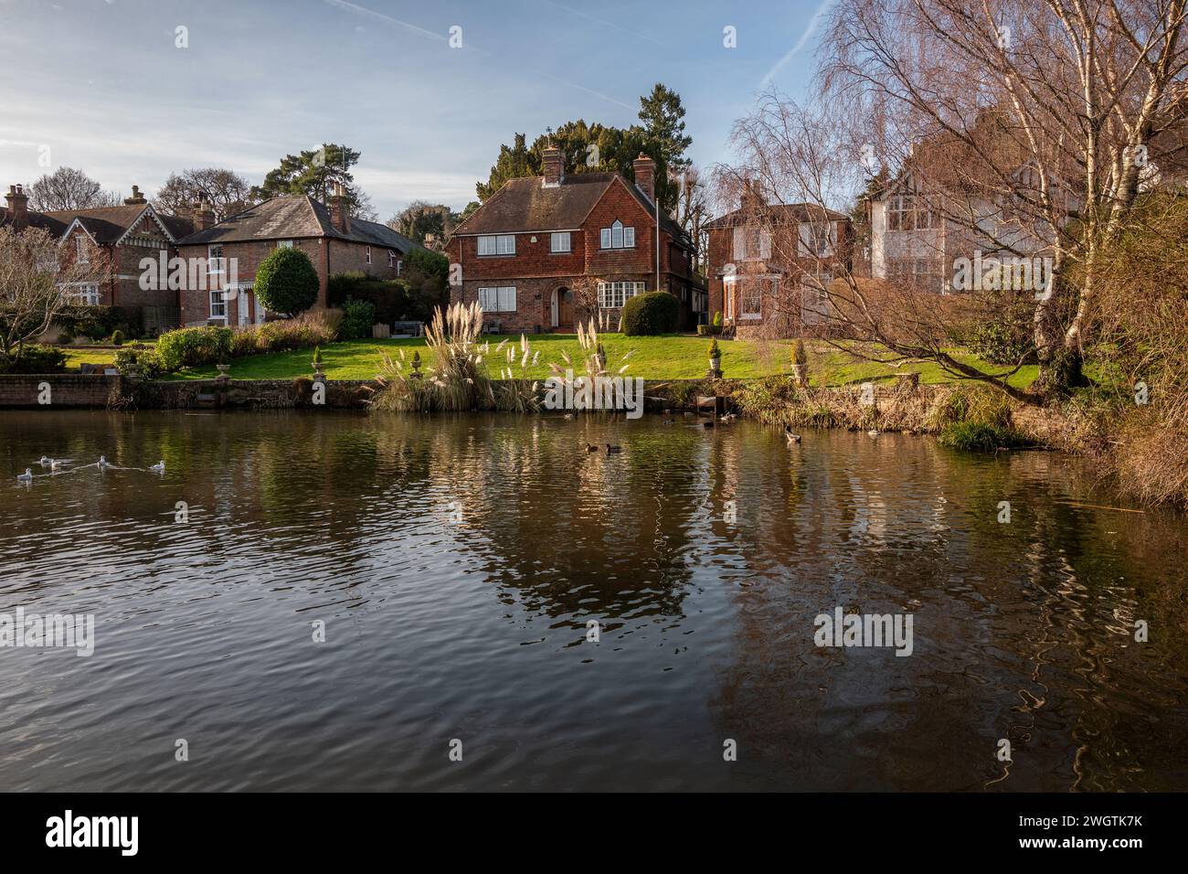 Haywards Heath, 1. Februar 2024: Lindfield Stockfoto