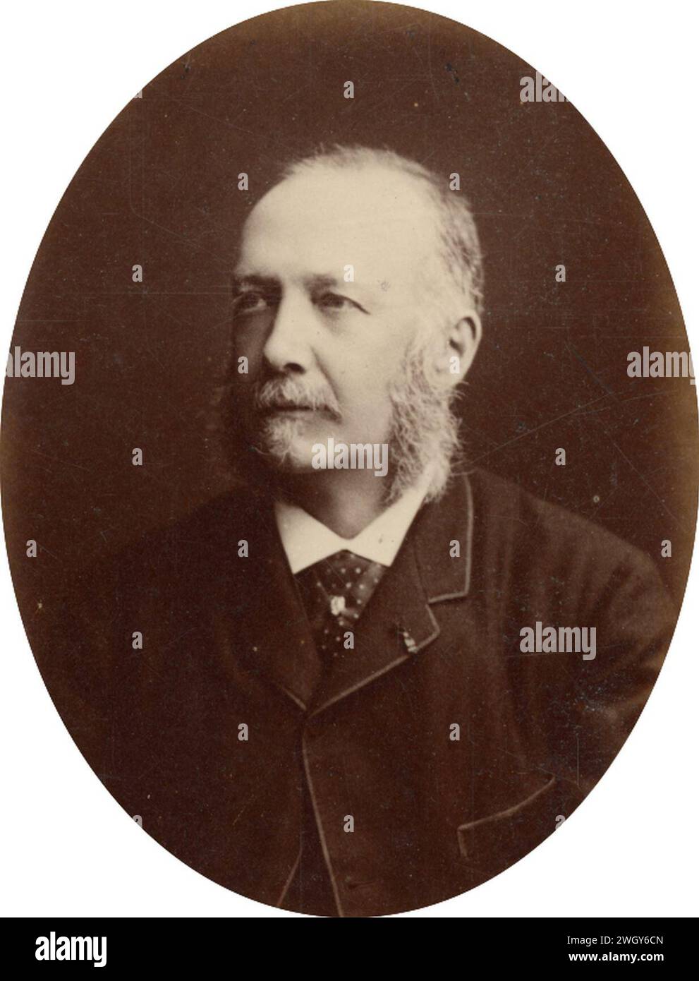 Auguste Dollfus (1832-1911). Stockfoto