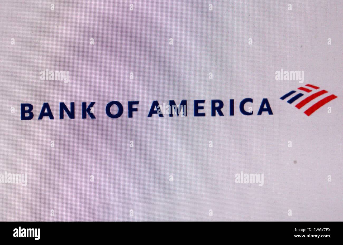 Logo/Markenname/Markenname: Bank of America, Berlin (nur für redaktionelle Verwendung. Keine Werbung. Referenzdatenbank: http://www.360-berlin.de. Stockfoto