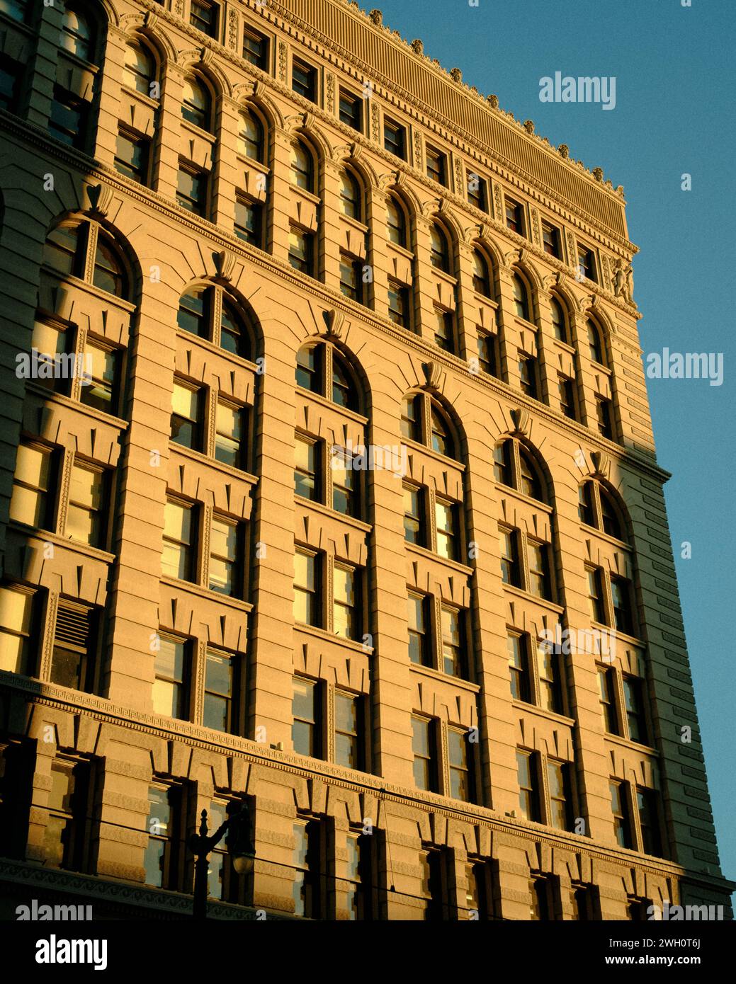 Architektonische Details im Zentrum von Buffalo, New York Stockfoto