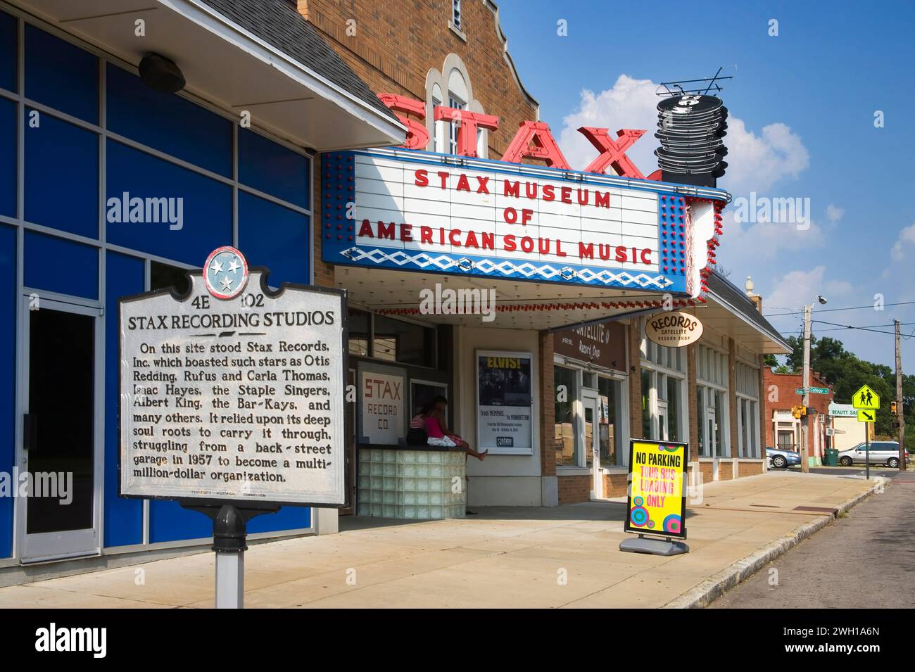 memphis tennessee - stax Museum für amerikanische Soul-Musik Stockfoto