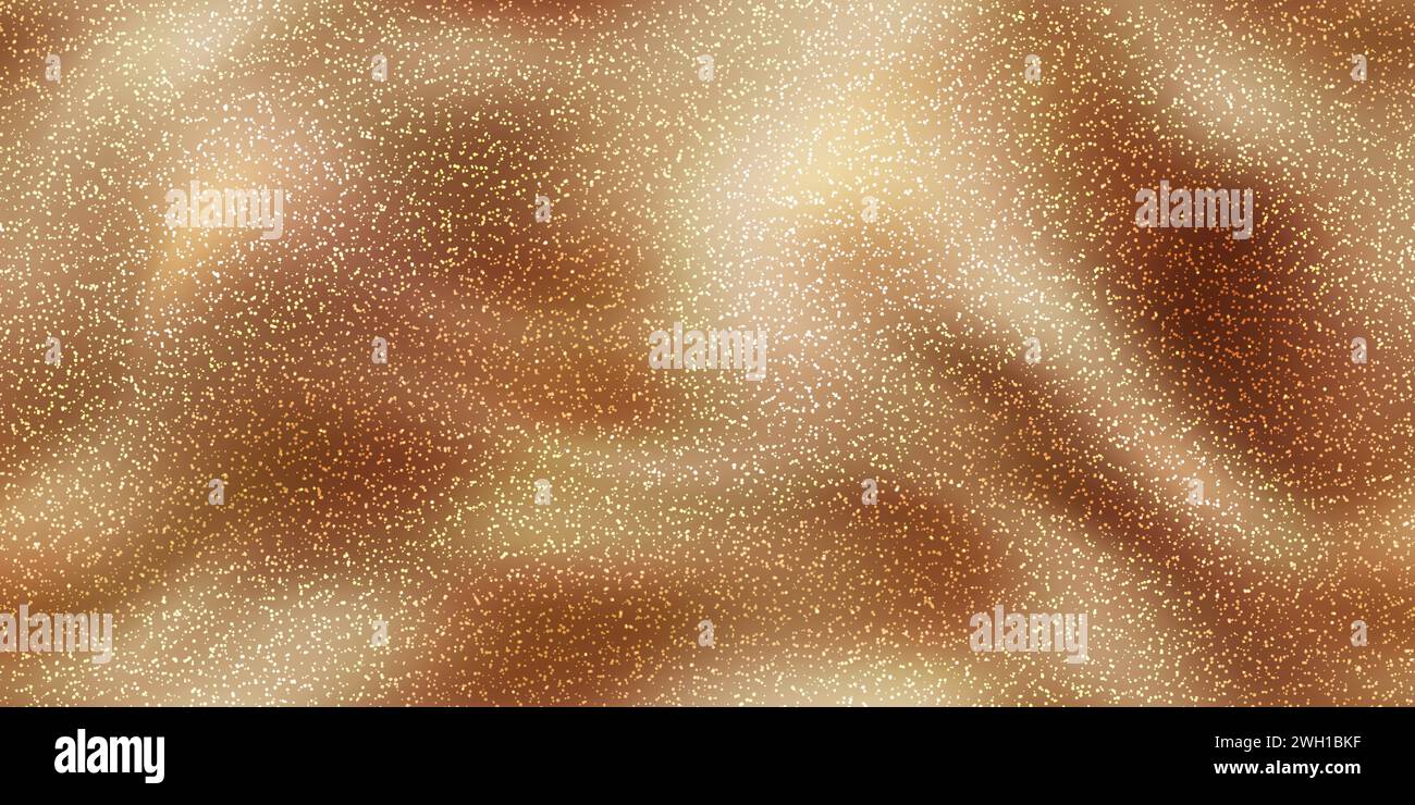 Gold gefaltetes, nahtloses Lurex-Muster mit glitzernden Pailletten. Glänzende Stoffstruktur mit synthetischen Fasern. Elegantes Textil bg. Vektorabbildung Stock Vektor Gold gefaltetes, nahtloses Lurex-Muster mit glitzernden Pailletten. Glänzende Stoffstruktur mit synthetischen Fasern. Elegantes Textil bg. Vektorabbildung Stock Vektor