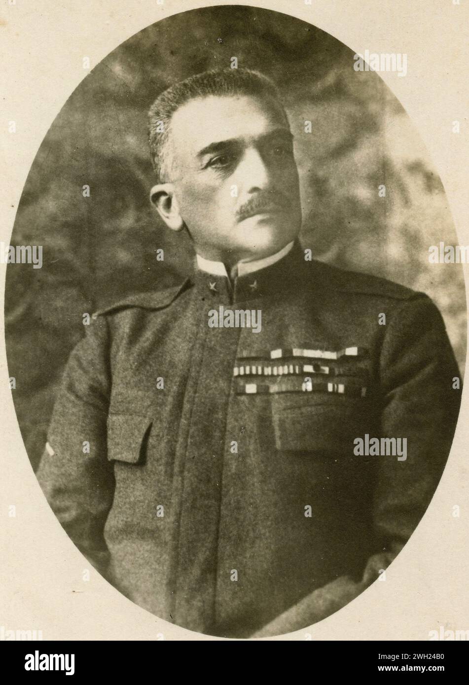 Porträt des italienischen Generals und Marschalls Armando Diaz, 1910er Jahre Stockfoto