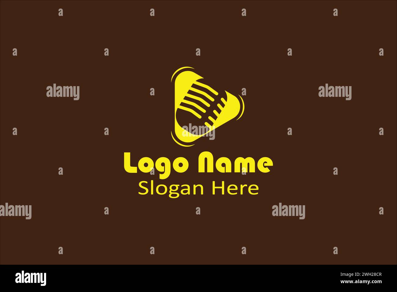 PODCAST-LOGO Stock Vektor