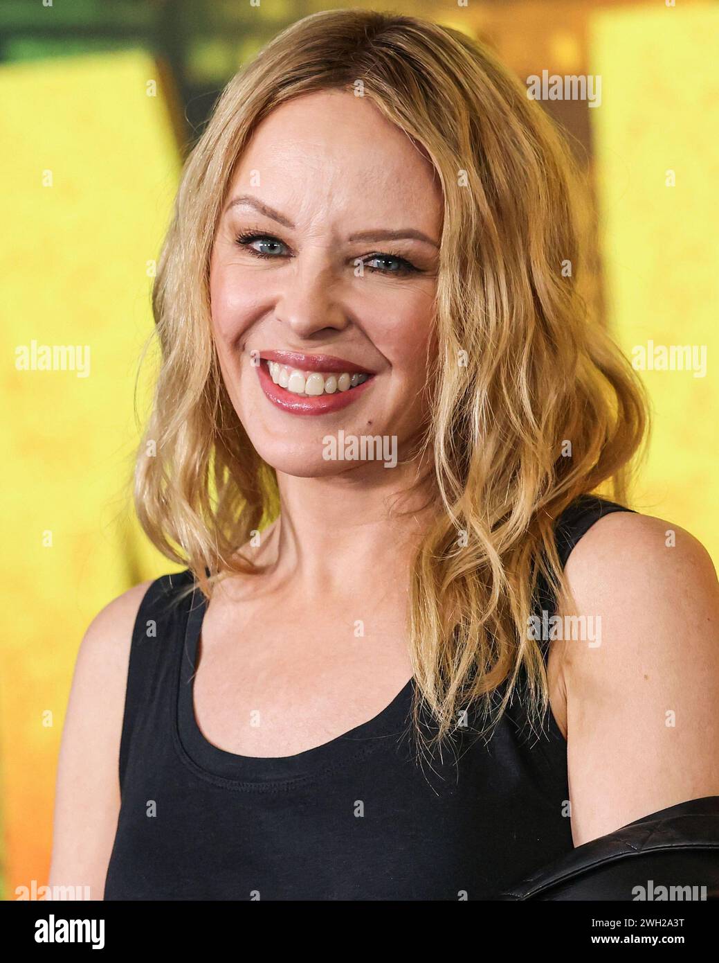 WESTWOOD, LOS ANGELES, KALIFORNIEN, USA - FEBRUAR 06: Kylie Minogue ...