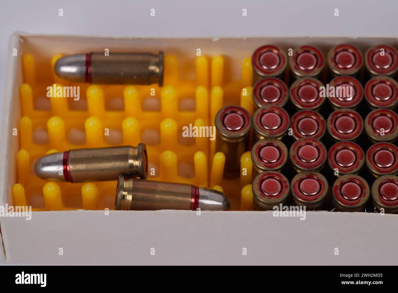 Halbautomatische Pistole mit Raven Arms Kaliber .25. Der P-25 wurde zwischen 1970 und 1991 produziert, 100 % in Amerika!! Stockfoto