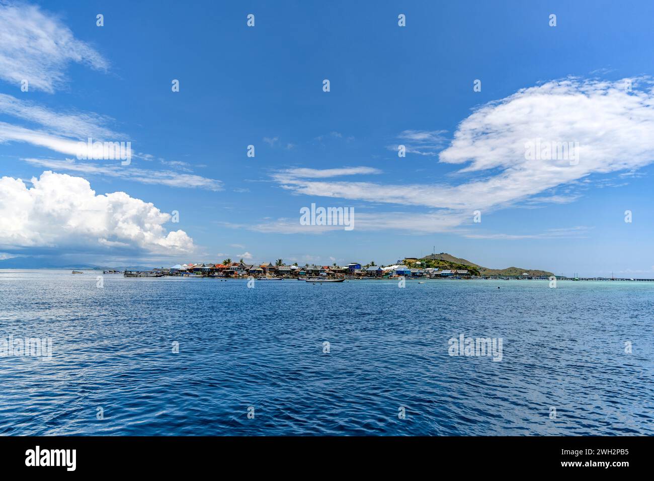 Messah Island, West Manggarai Regency, East Nusa Tenggara Provinz, Indonesien. Stockfoto