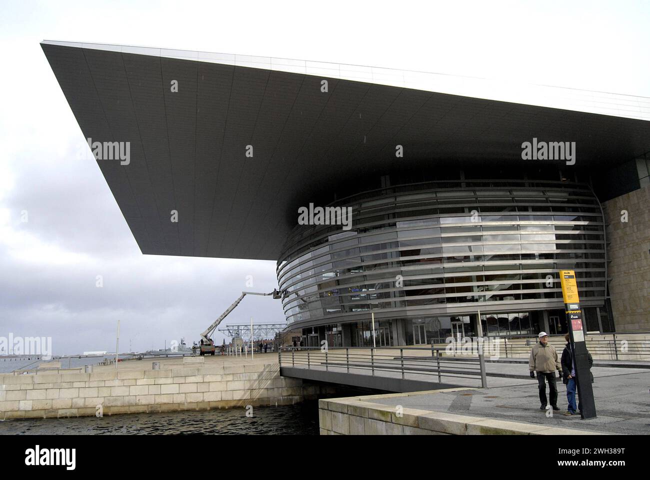 DÄNEMARK / KOPENHAGEN   Dänisches Opernhaus danske Opera hus on holmen 20 Okt. 2011 FOTO VON FRANCIS JOSEPH DEAN / DEAN PICTURES Stockfoto