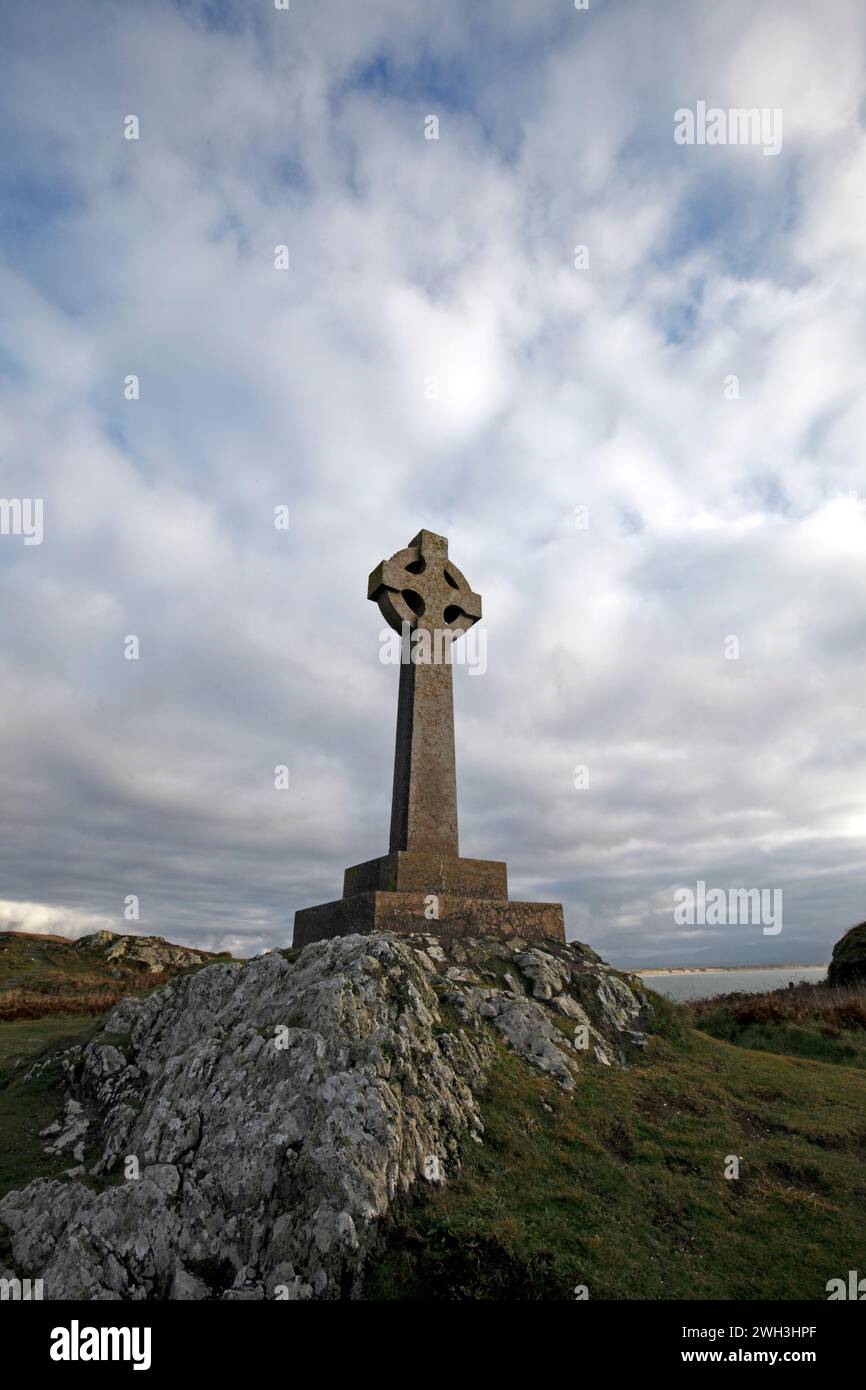 Eglwys Santes Dwynwen, Isle of Anglesey, North Wales, UK, GB Stockfoto