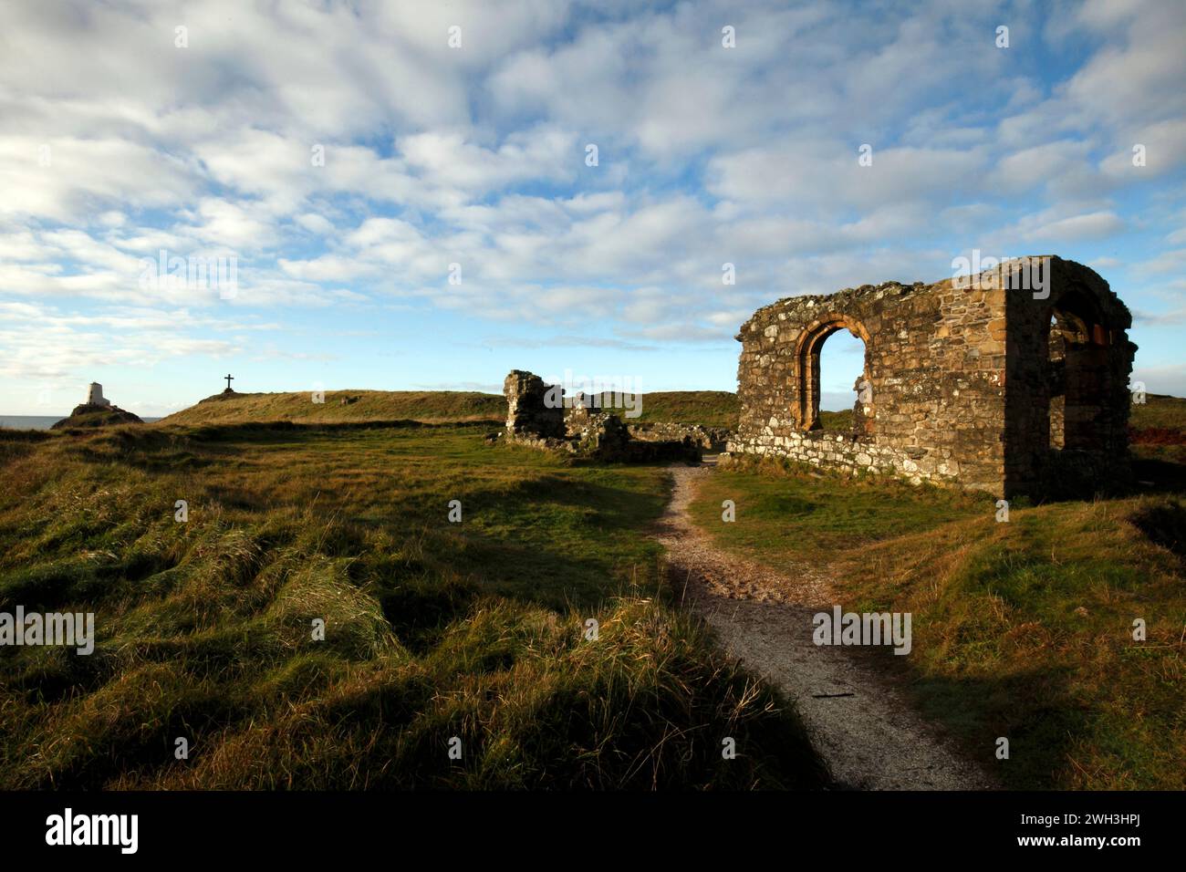 Eglwys Santes Dwynwen, Isle of Anglesey, North Wales, UK, GB Stockfoto