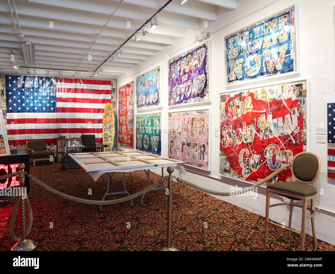 Wynwood Walls Street Art Museum Miami Florida USA Stockfoto