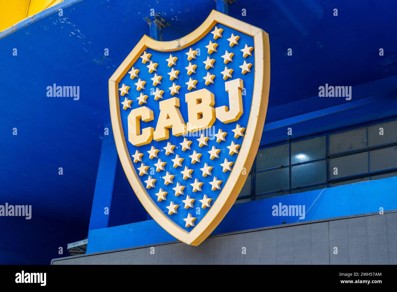 La Boca Fußballstadion, Buenos Aires, Argentinien, Montag, 13. November, 2023. Foto: David Rowland / One-Image.com Stockfoto