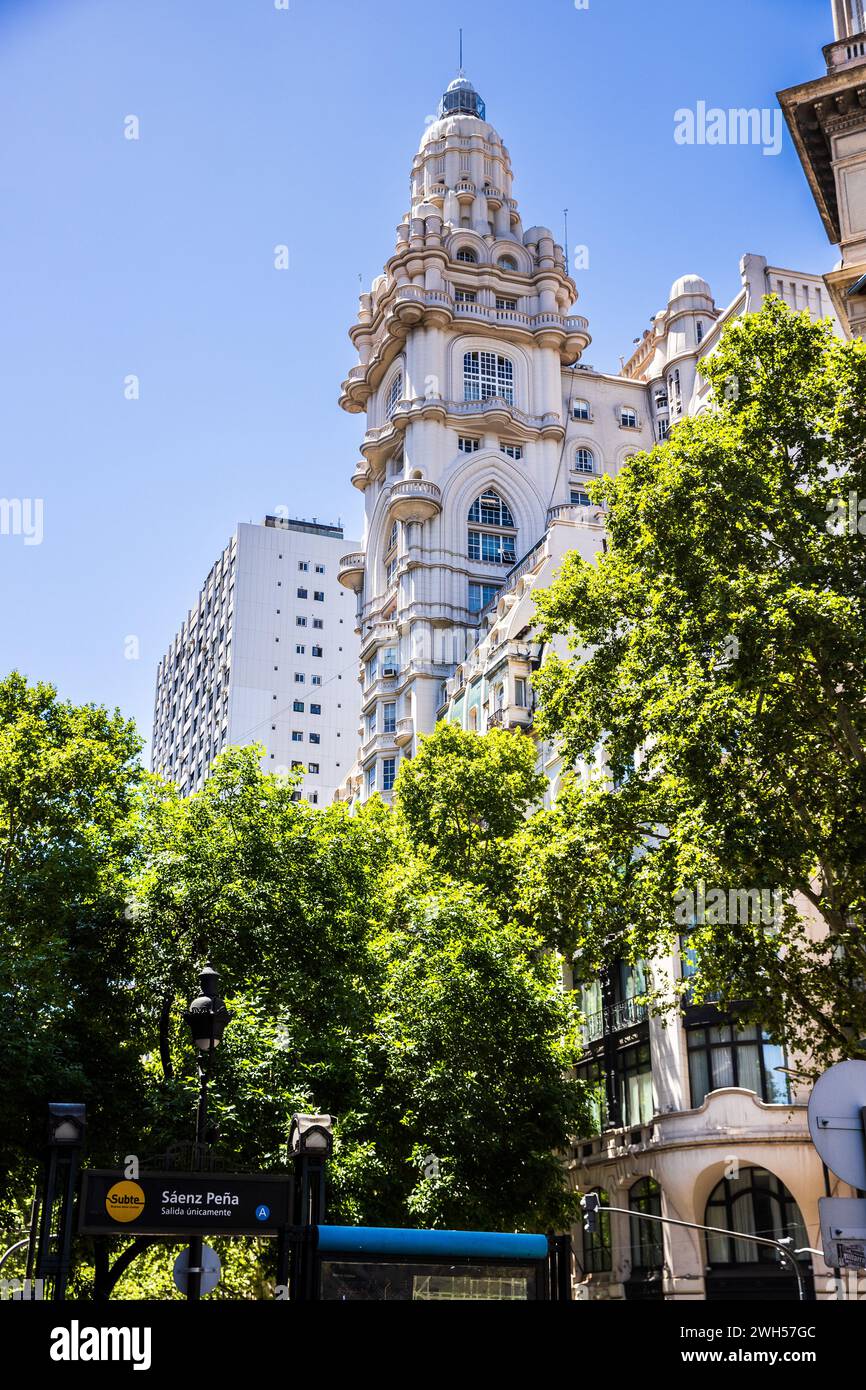 Barolo Palace, Buenos Aires, Argentinien, Dienstag, 14. November, 2023. Foto: David Rowland / One-Image.com Stockfoto
