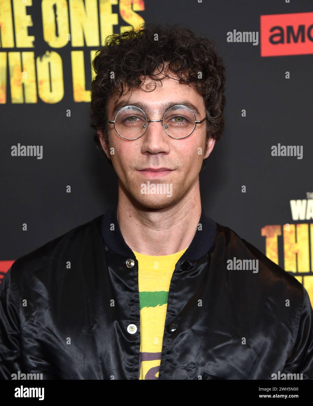 Los Angeles, USA. Februar 2024. Luke Brandon Field kam am 7. Februar 2024 zum Red Carpet Event „The Walking Dead: The Ones Who Live“ im Linwood Dunn Theater in Los Angeles, Kalifornien. © Lisa OConnor/AFF-USA.com Credit: AFF/Alamy Live News Stockfoto