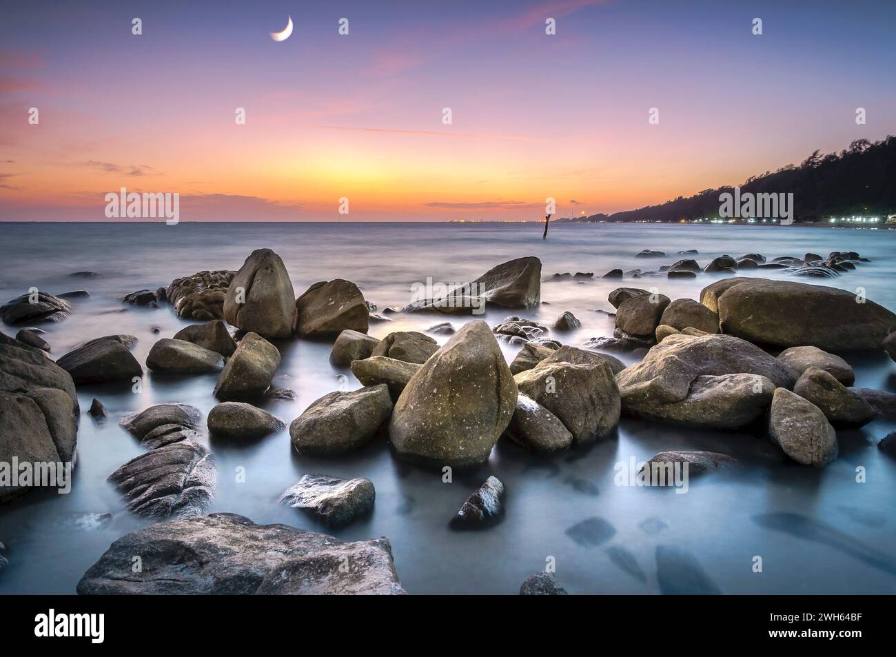 Larn hin Khao, Rayong, Thailand Stockfoto