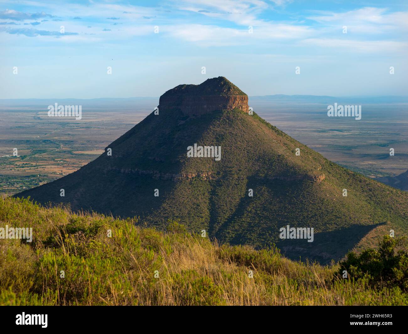 Valley of Desolation Camdeboo National Park Januar Eastern Cape Südafrika Januar Stockfoto