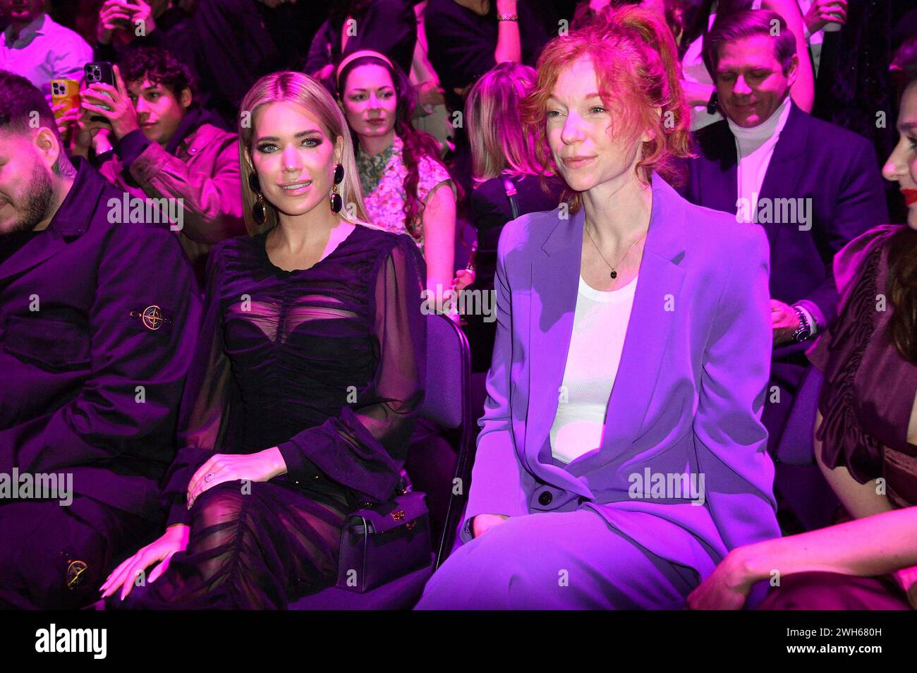 Sylvie Meis und Marleen Lohse bei der Marcel Ostertag Fashion Show auf