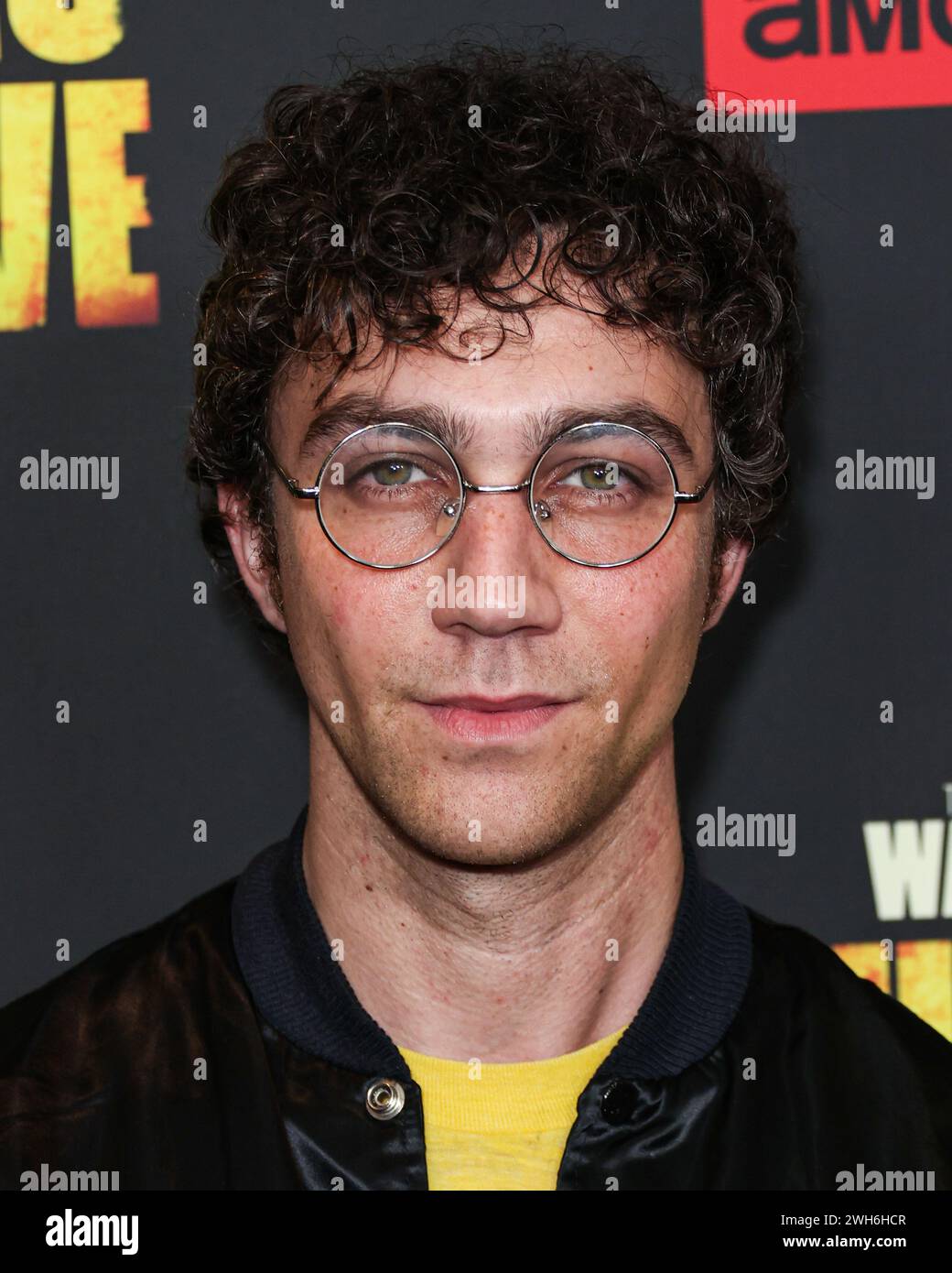 Hollywood, Usa. Februar 2024. HOLLYWOOD, LOS ANGELES, KALIFORNIEN, USA - FEBRUAR 07: Luke Brandon Field kommt zur Los Angeles Premiere von AMC's The Walking Dead: the Ones Who Live' Staffel 1 fand am 7. Februar 2024 im Linwood Dunn Theater im Pickford Center for Motion Picture Study in Hollywood, Los Angeles, Kalifornien, USA statt. (Foto: Xavier Collin/Image Press Agency) Credit: Image Press Agency/Alamy Live News Stockfoto