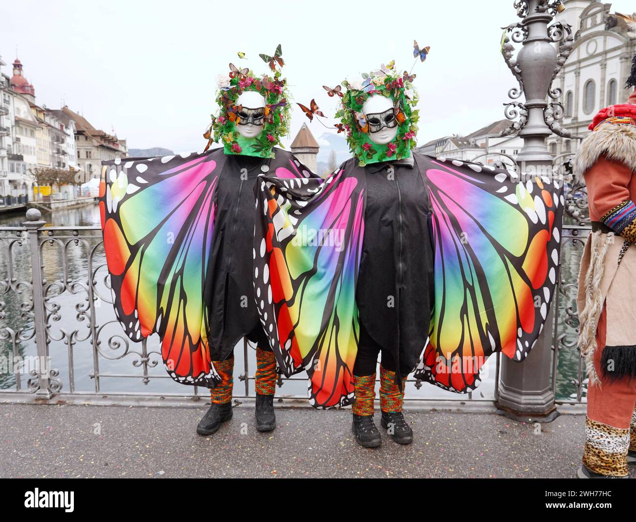  Anton Geisser 08.02.2024 Schweiz, Schmutziger Donnerstag. Luzerner 