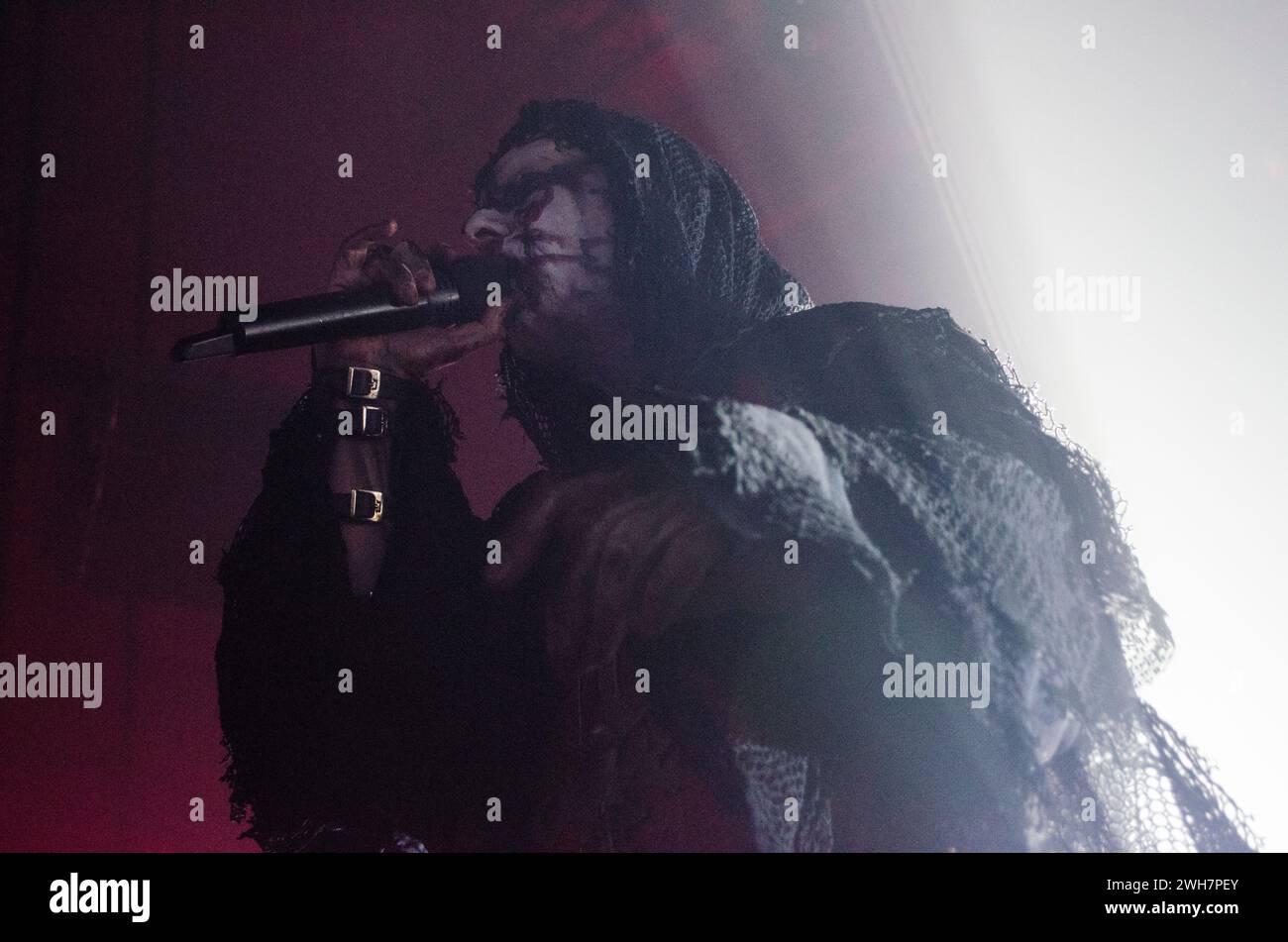 Attila Csihar von Mayhem im Fuzz Live Music Club, Athen/Griechenland, Mai 2022 Stockfoto