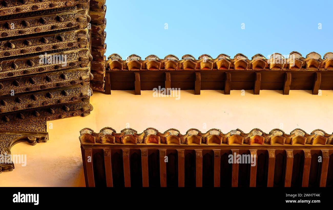 Architektur Alhambra Palast und Festung Komplex, Granada, Spanien Stockfoto
