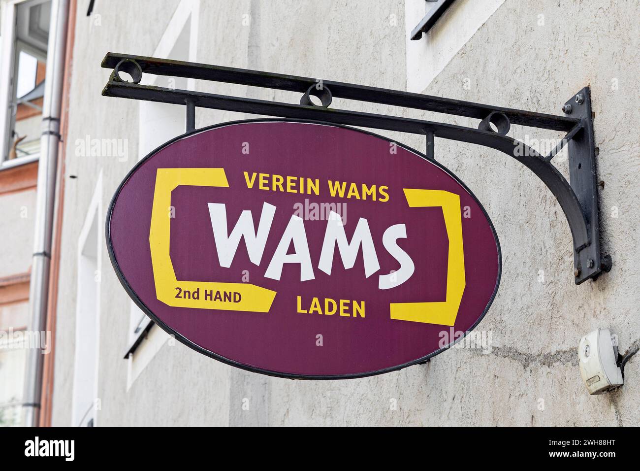 WAMS Store and Collection Centre, Hall, Tirol, Österreich Stockfoto