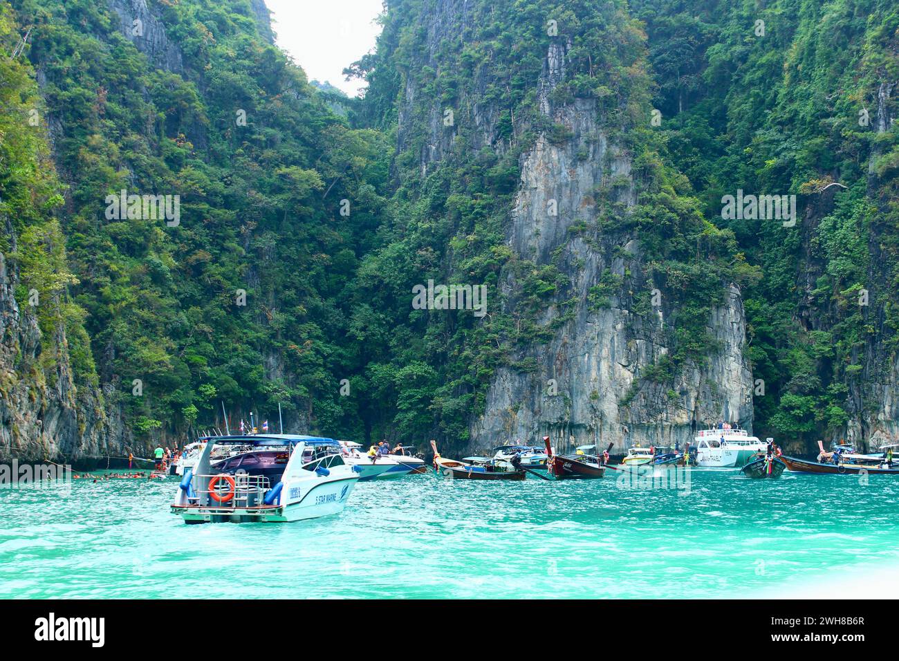 Pileh Lagune Thailand Stockfoto
