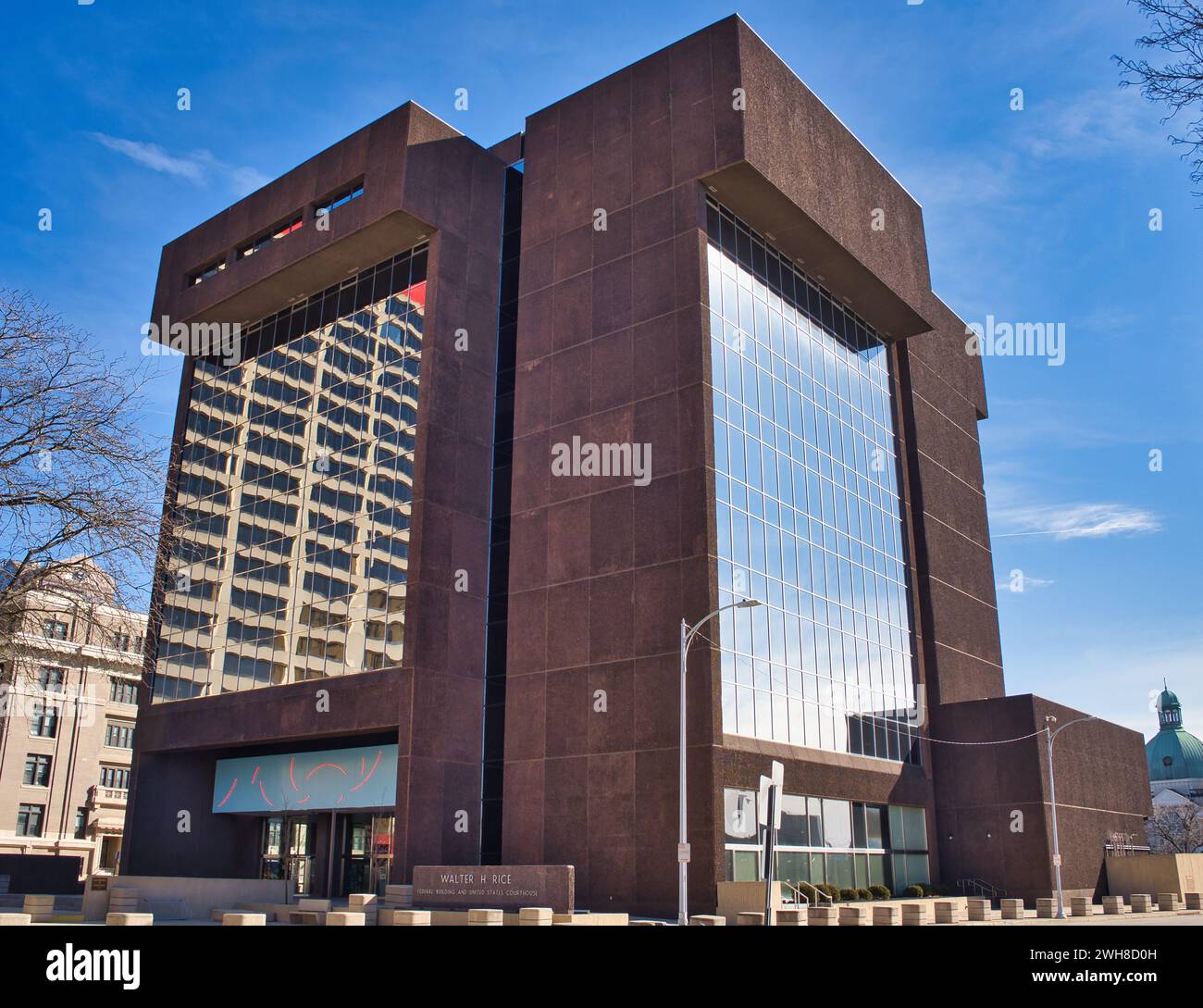 Das Walter H. Rice Federal Building und das U.S. Courthouse, Dayton Ohio USA 2023 Stockfoto