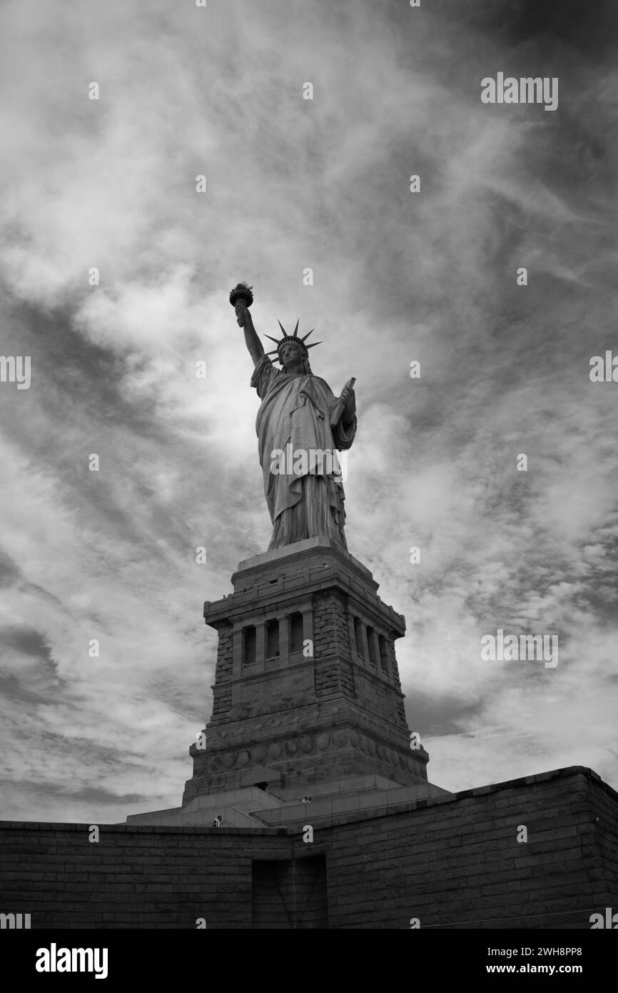 Freiheitsstatue in New York City Stockfoto