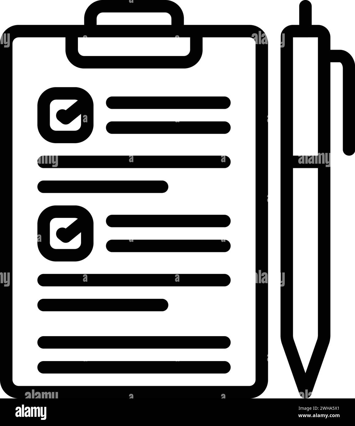 Symbol für Zensus, Zensus Record Stock Vektor