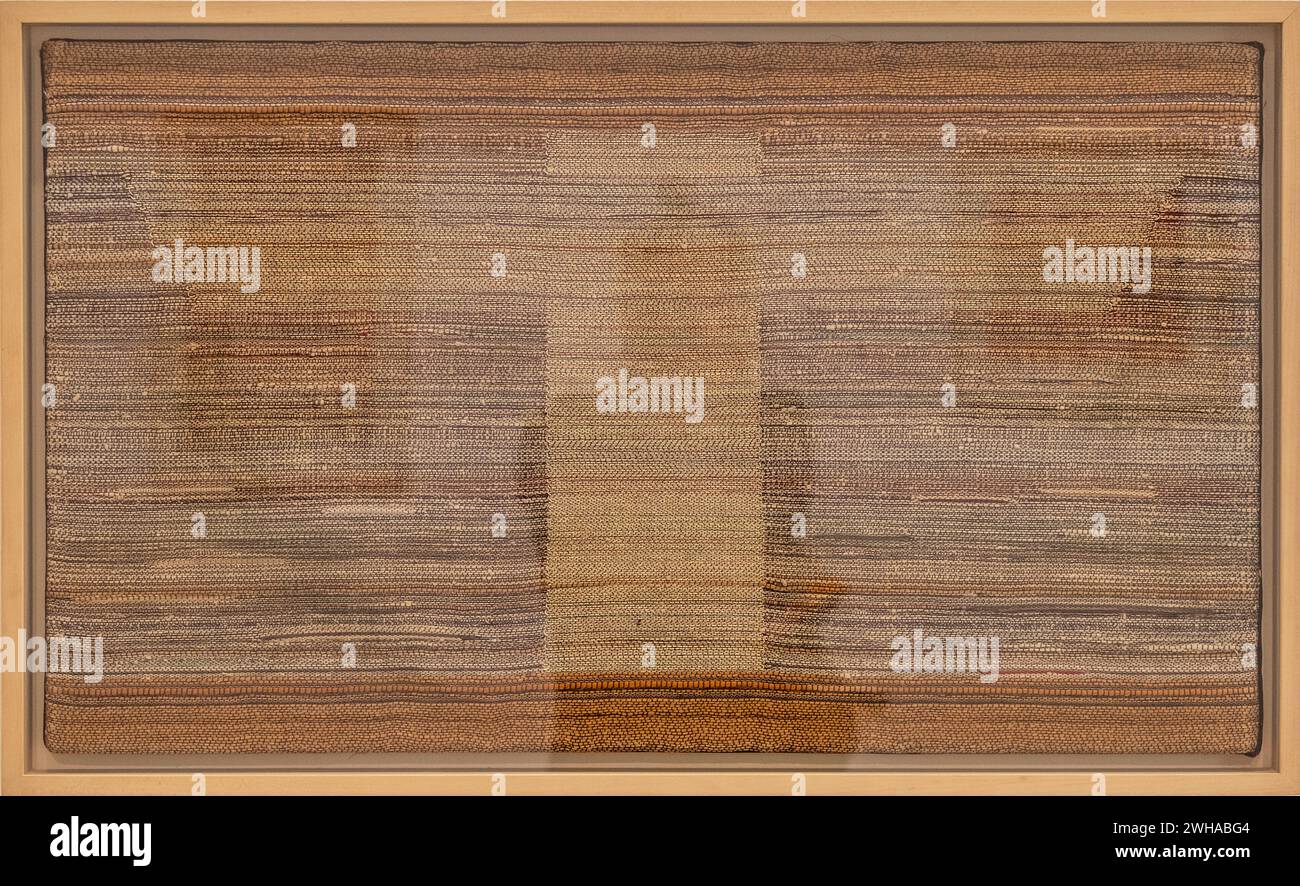 Anni Albers, La Luz I, 1947, Draht und Leinen, Bauhaus Stockfoto