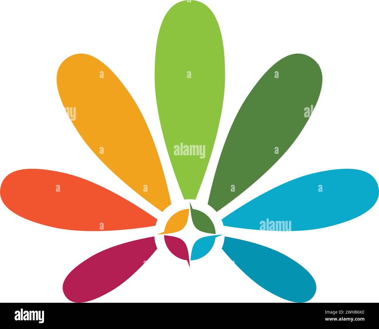 Schönheit Vektor Lotus Blumen Design logo Symbol Vorlage Stock Vektor