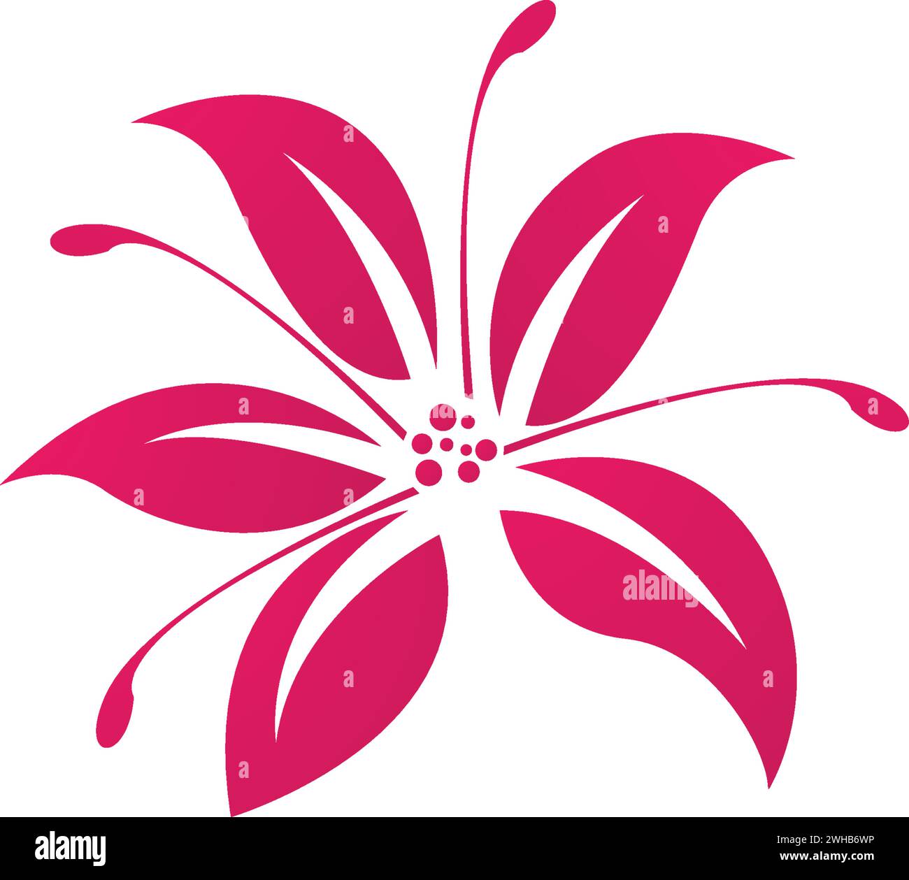 Schönheit Vektor Lotus Blumen Design logo Symbol Vorlage Stock Vektor