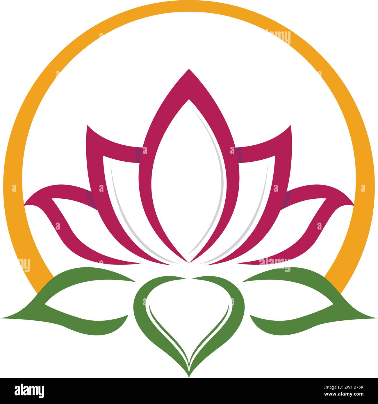Schönheit Vektor Lotus Blumen Design logo Symbol Vorlage Stock Vektor