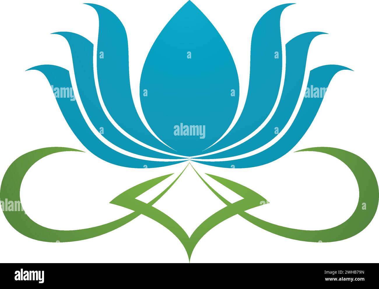 Schönheit Vektor Lotus Blumen Design logo Symbol Vorlage Stock Vektor