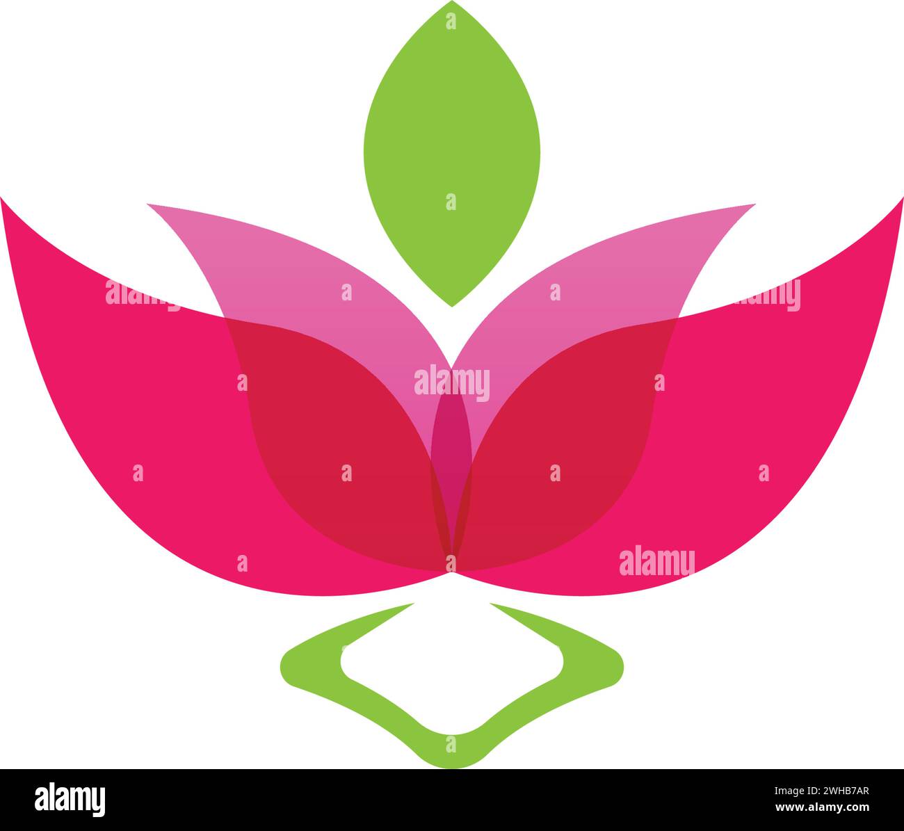 Schönheit Vektor Lotus Blumen Design logo Symbol Vorlage Stock Vektor