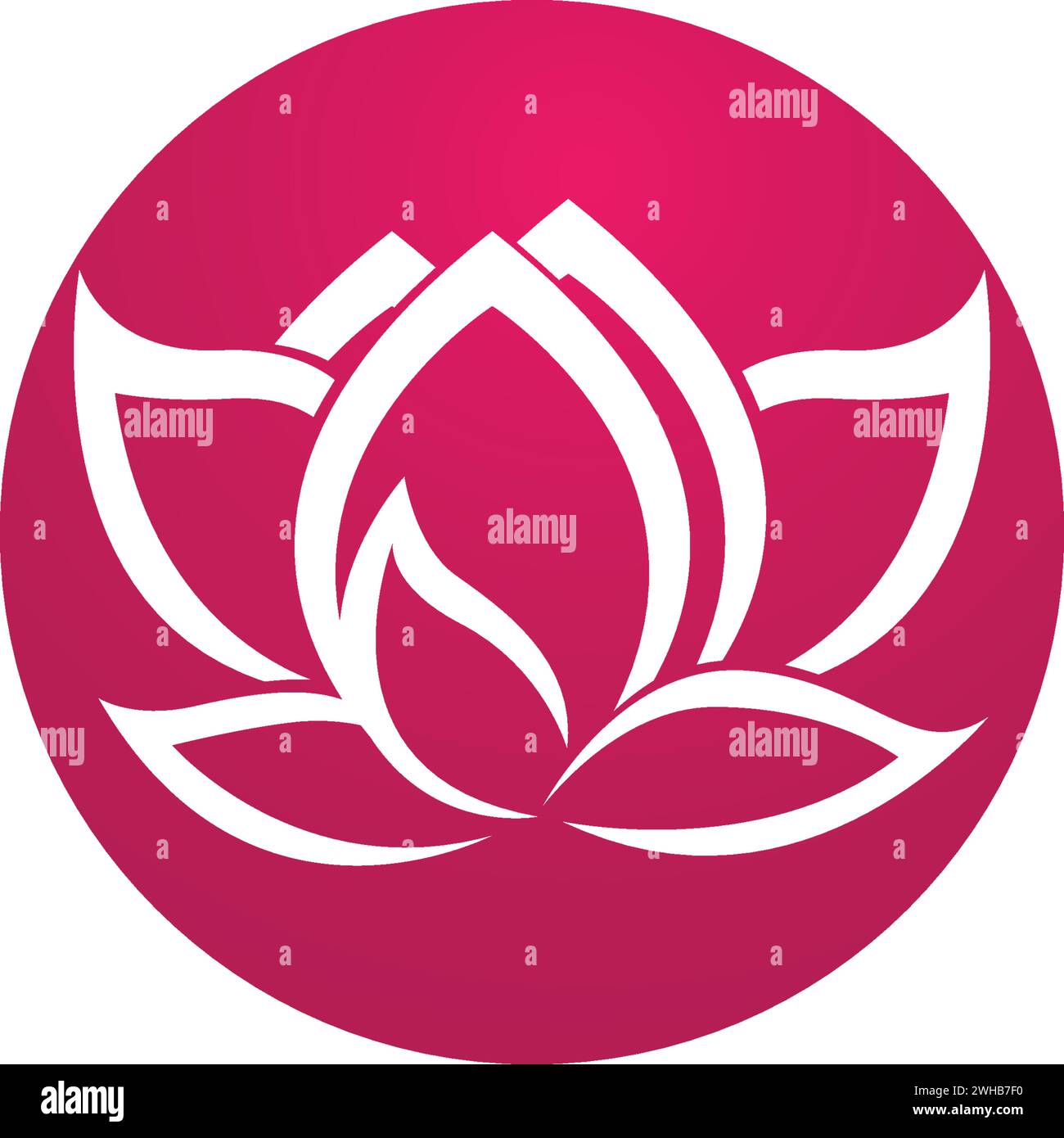 Schönheit Vektor Lotus Blumen Design logo Symbol Vorlage Stock Vektor