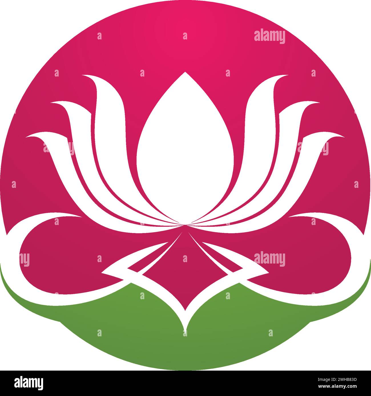 Schönheit Vektor Lotus Blumen Design logo Symbol Vorlage Stock Vektor