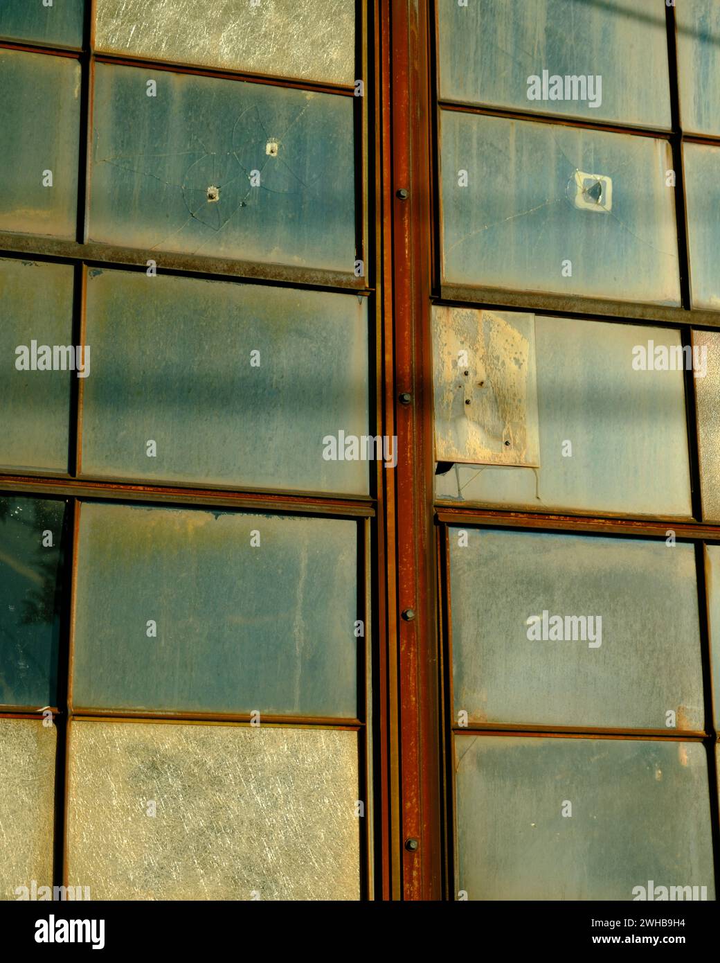 Industrieszene in Riverside, Buffalo, New York Stockfoto