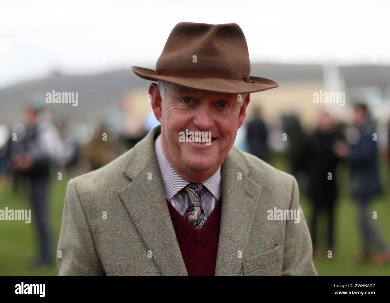 Aktenfoto vom 13.12.2019 von Philip Hobbs, dessen Pferd auf einer schnellen Aufwärtsbahn zu sein scheint, mit einem dritten Sieg der Kampagne auf den Karten in der Pertemps Network Handicap Hürde in Exeter. Ausgabedatum: Freitag, 9. Februar 2024. Stockfoto