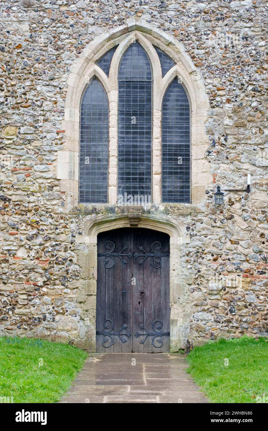 St. Thomas a Beckett Church Warblington Stockfoto