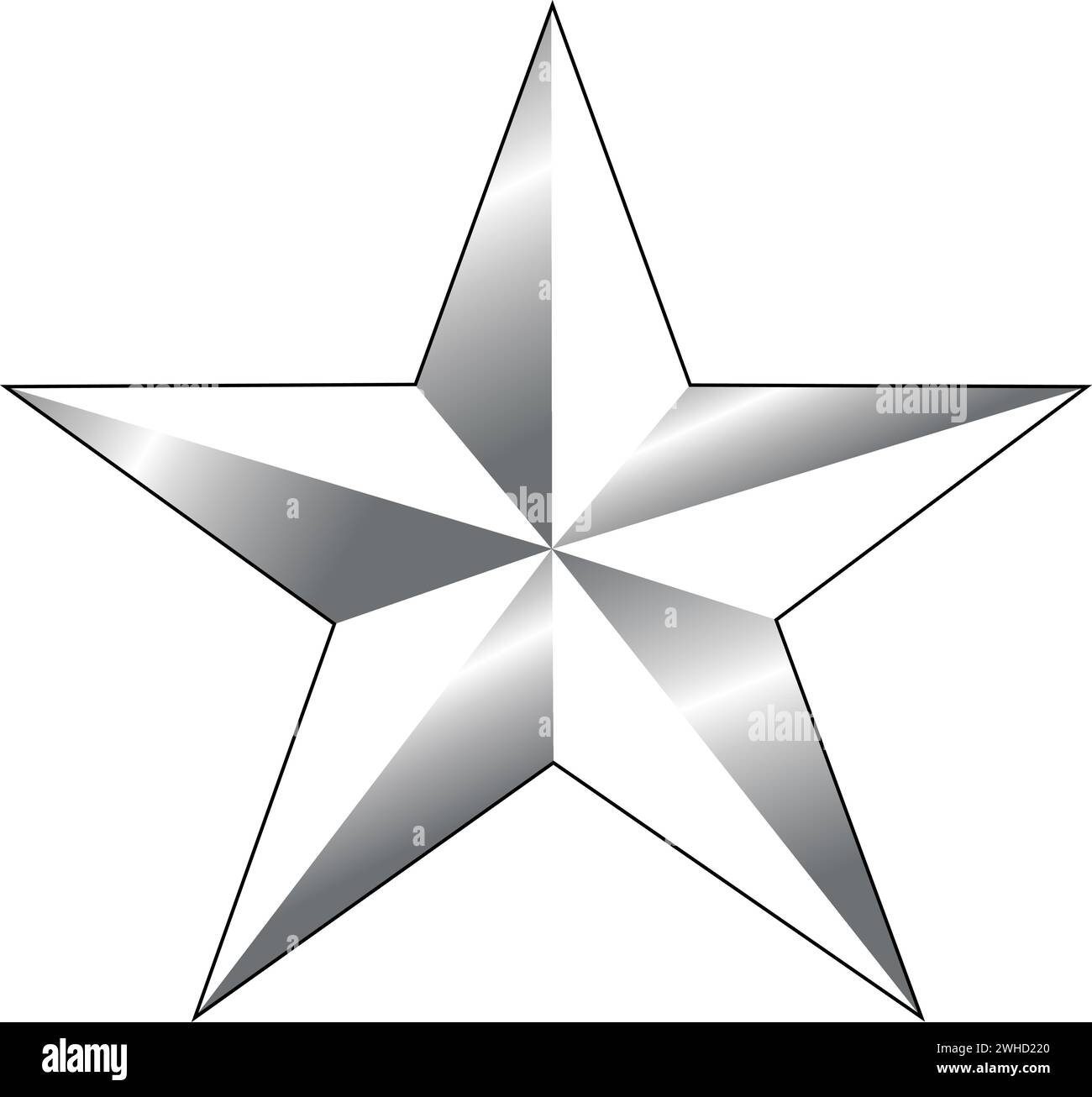 Schulterpolster Militäroffizierabzeichen des US-BRIGADEGENERALS Stock Vektor