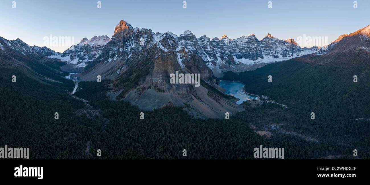Kanada, Banff, Moraine Lake - nahe Lake Louise Stockfoto