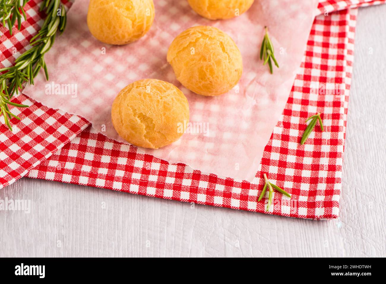 Brasilianische Käsebrötchen Stockfoto