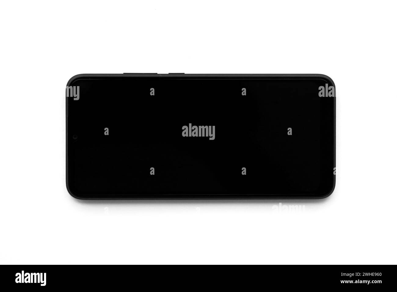 KIEW, UKRAINE - 4. MAI 2023: Xiaomi Redmi 9c neues modernes Smartphone Nahaufnahme Stockfoto