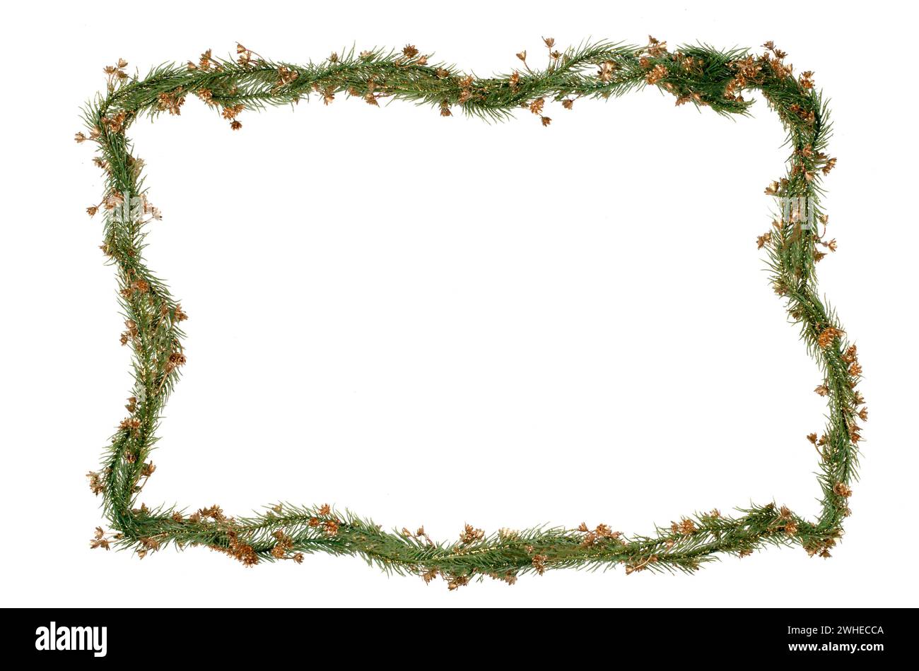 Weihnachten Rahmen Dekoration Stockfoto