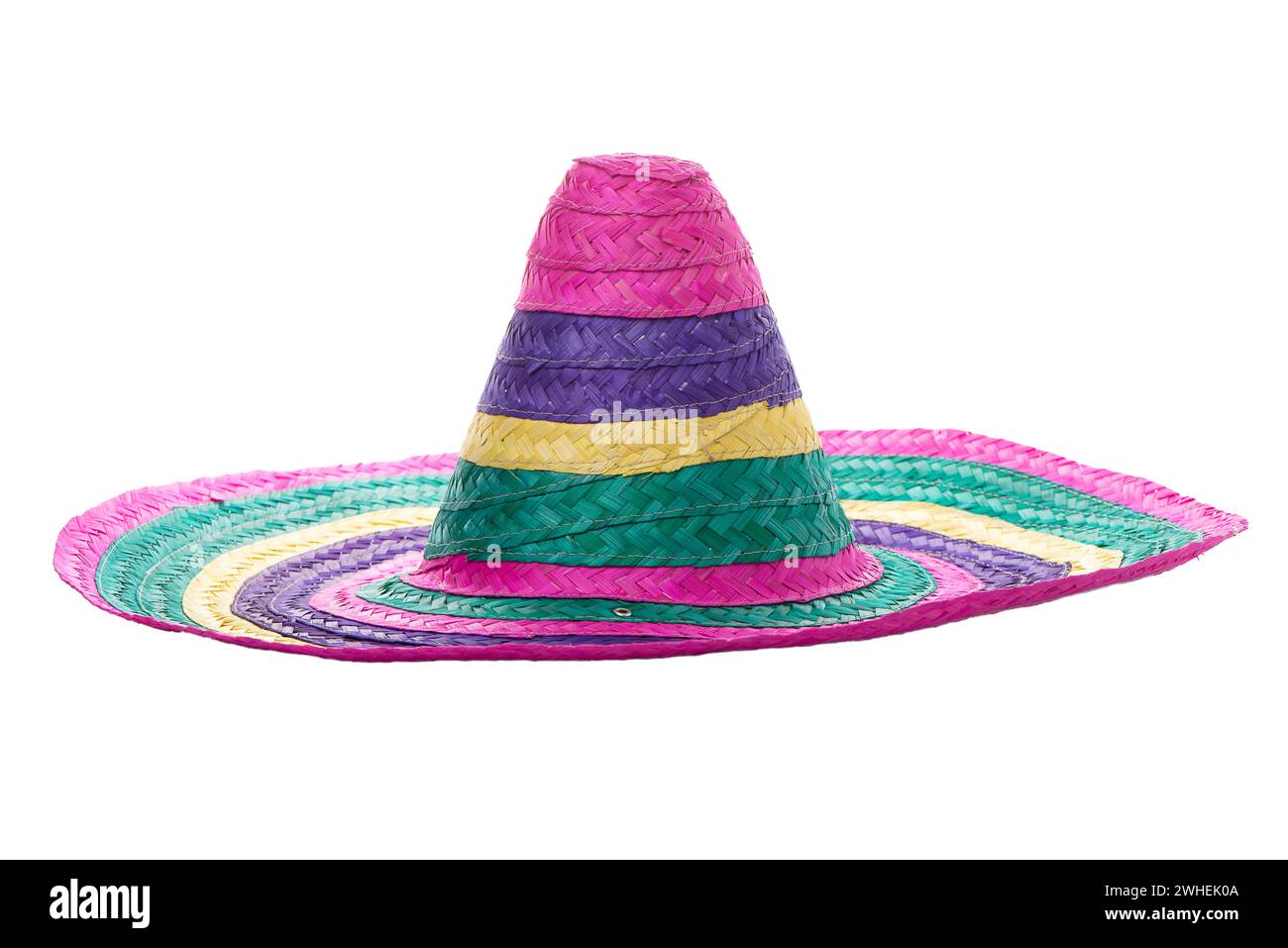 Farbenfrohe mexikanische Sombrero Stockfoto
