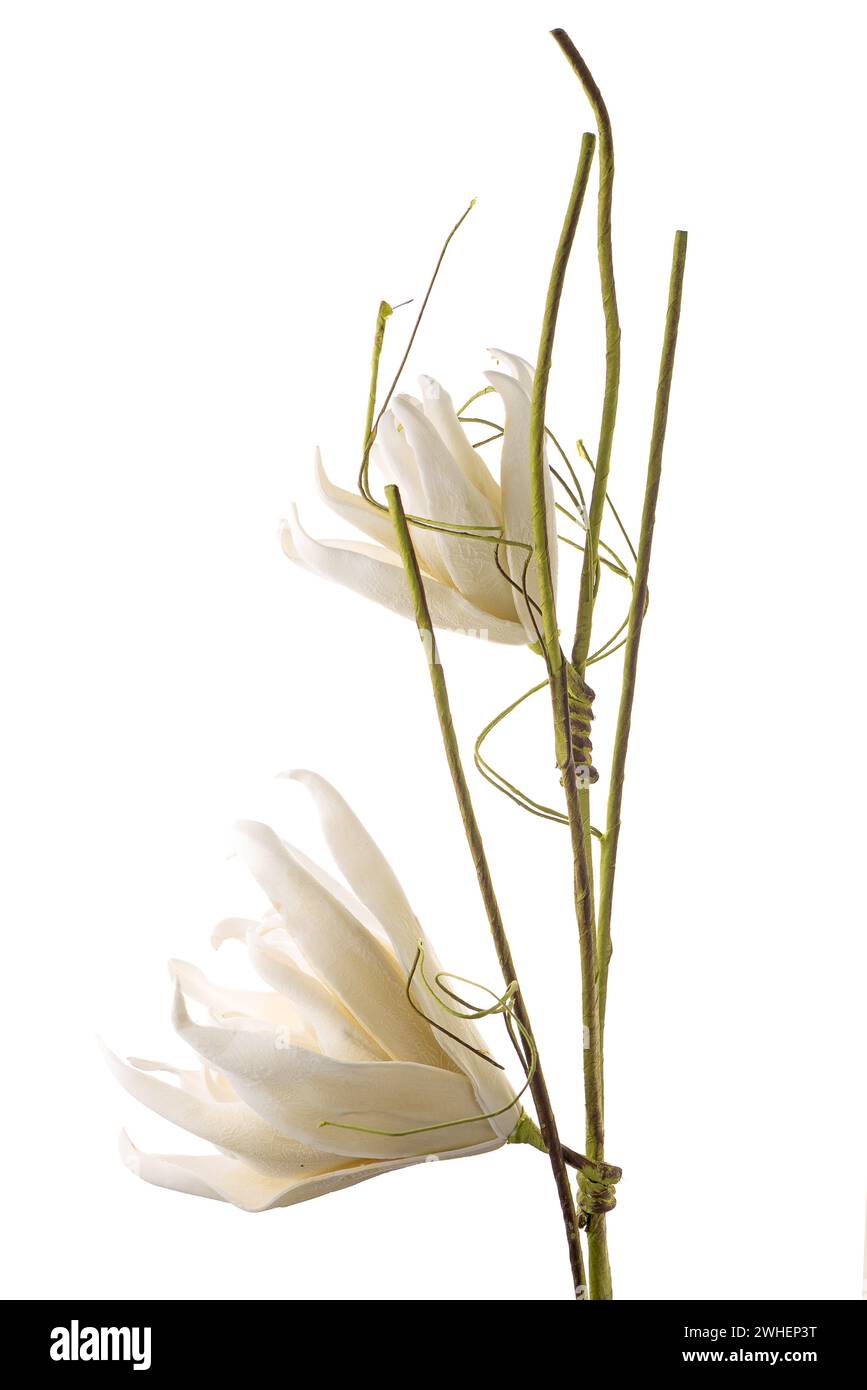 Künstliche Gardenie-Blume Stockfoto