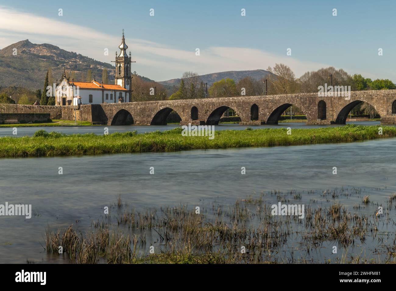 Kirche Santo Antonio da Torre Velha Stockfoto